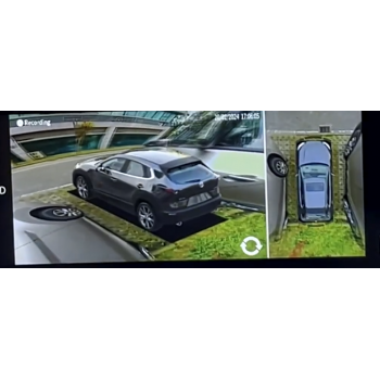Cистема кругового обзора автомобиля  сПАРК-BDV-360-R для Mazda CX-30, с функцией видеорегистратора. Bird View 360 для Mazda CX-30