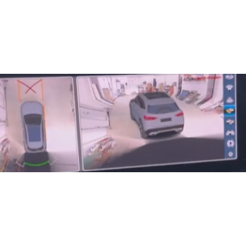 Cистема кругового обзора автомобиля  сПАРК-BDV-360-R для Mercedes, с функцией видеорегистратора. Bird View 360 для Mercedes