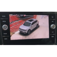 Система кругового обзора автомобиля сПАРК-BDV-360-R для Volkswagen Teramont, с функцией видеорегистратора